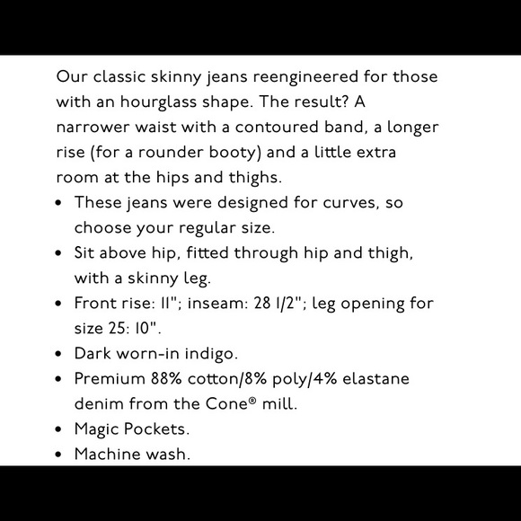 Madewell Curvy High Rise Skinny Jeans - Picture 6 of 6